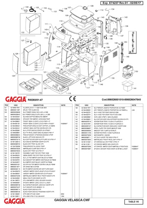 Gaggia Velasca Parts.pdf