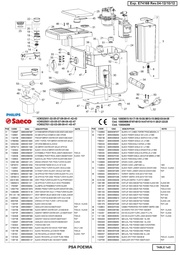 File:SAECO XSMALL Parts Diagram.pdf - Whole Latte Love Support Library