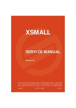 SAECO XSMALL Service Manual.pdf